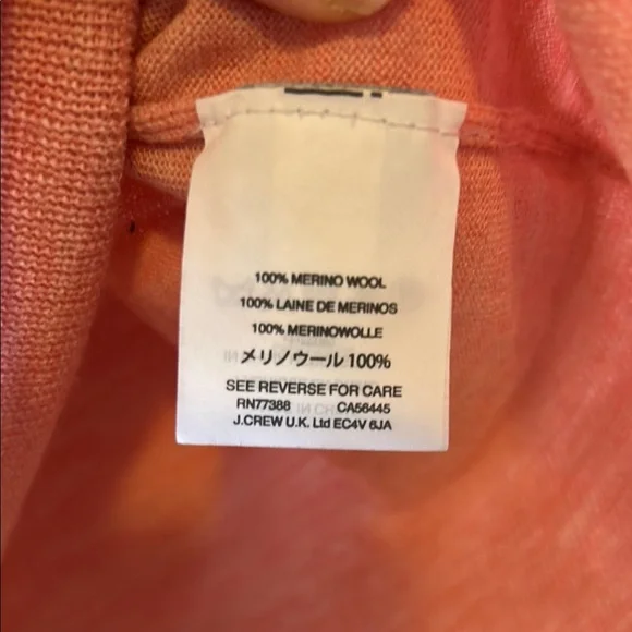 J.Crew Coral Sweater - Picture 4 of 7